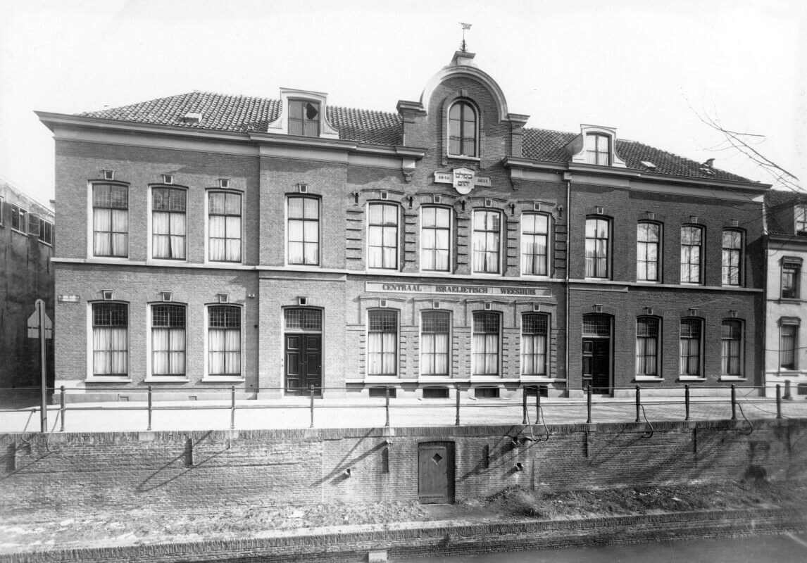 The Jewish orphanage in Utrecht.